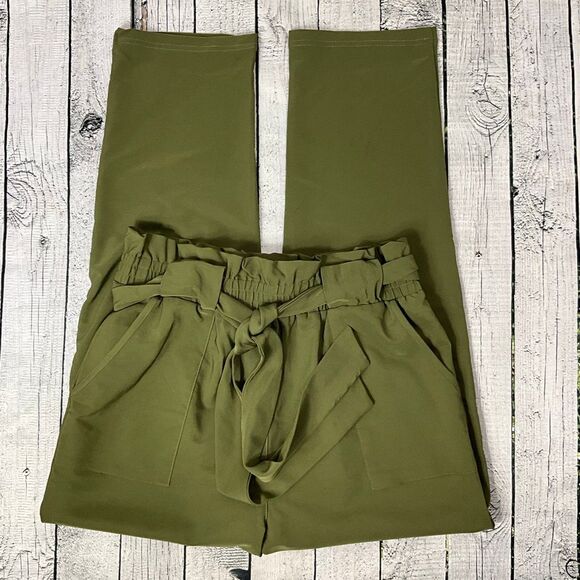 GRACE KARIN Paper Bag Tie Waist Pants - Picture 1 of 4